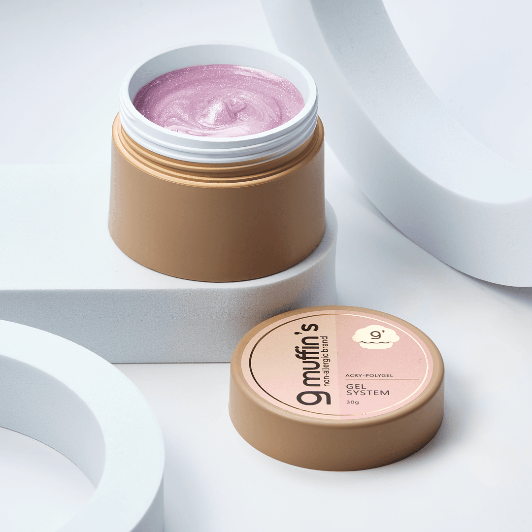 9MUFFIN'S ACRY-POLYGEL CAKE-GLAZE 21, 30 ML